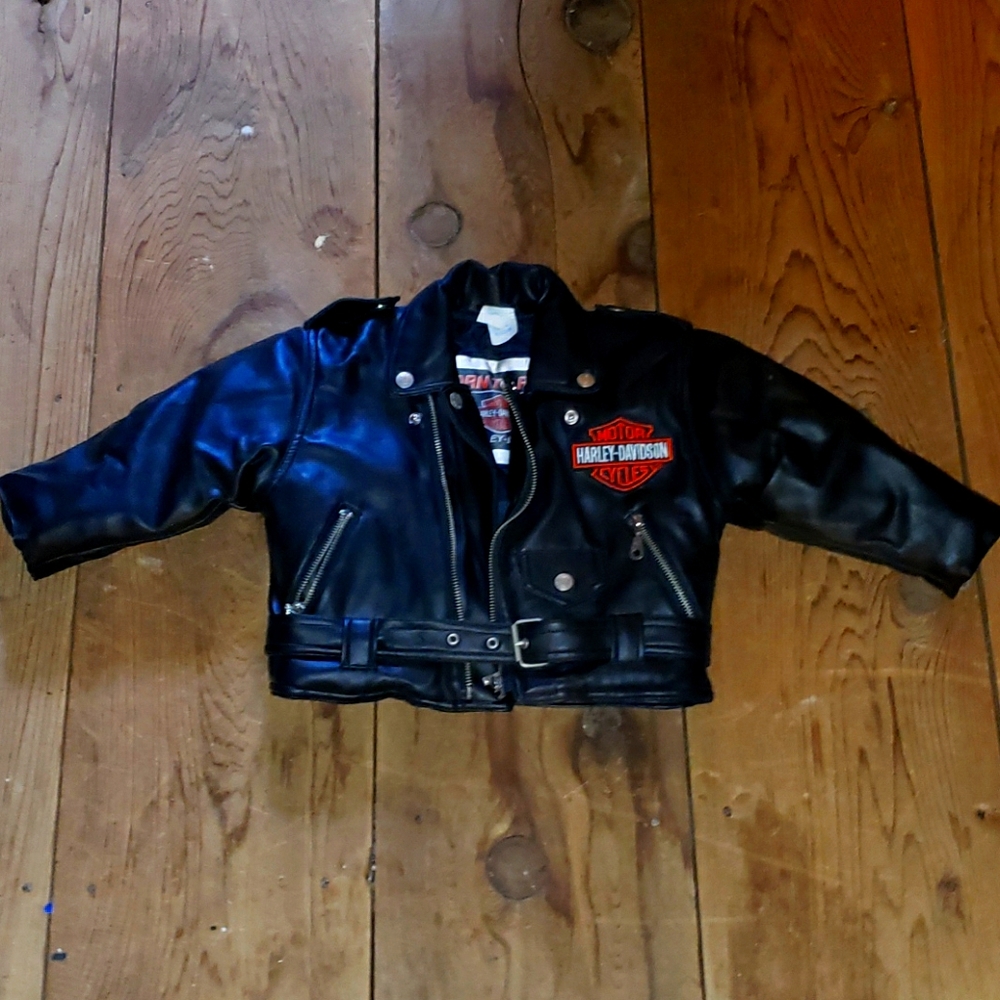 ADORABLE HARLEY DAVIDSON COAT 3T
